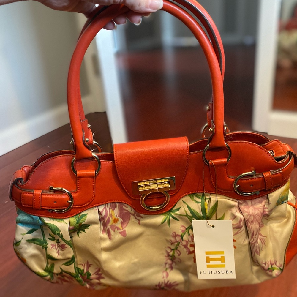 Ferragamo Floral Bag